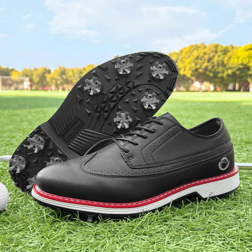 New Golf Shoes Spikes Men Size 7-14 Golf Sneakers Walking Footwears for Golfers