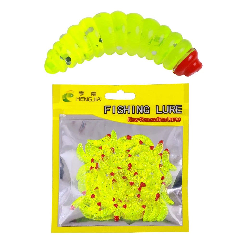 Shunmaii Maggot Grub Soft Fishing Lure