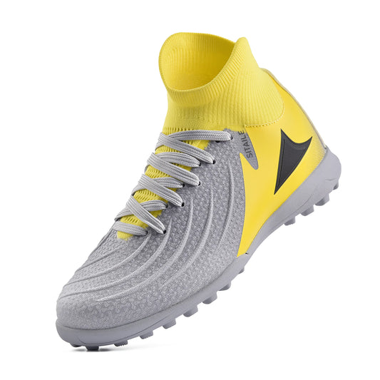 Soccer Cleats Boys Youth Training Football Cleats Athletic Outdoor Girls Soccer Shoes High-top Kids Football Shoes for Little/Big Kid