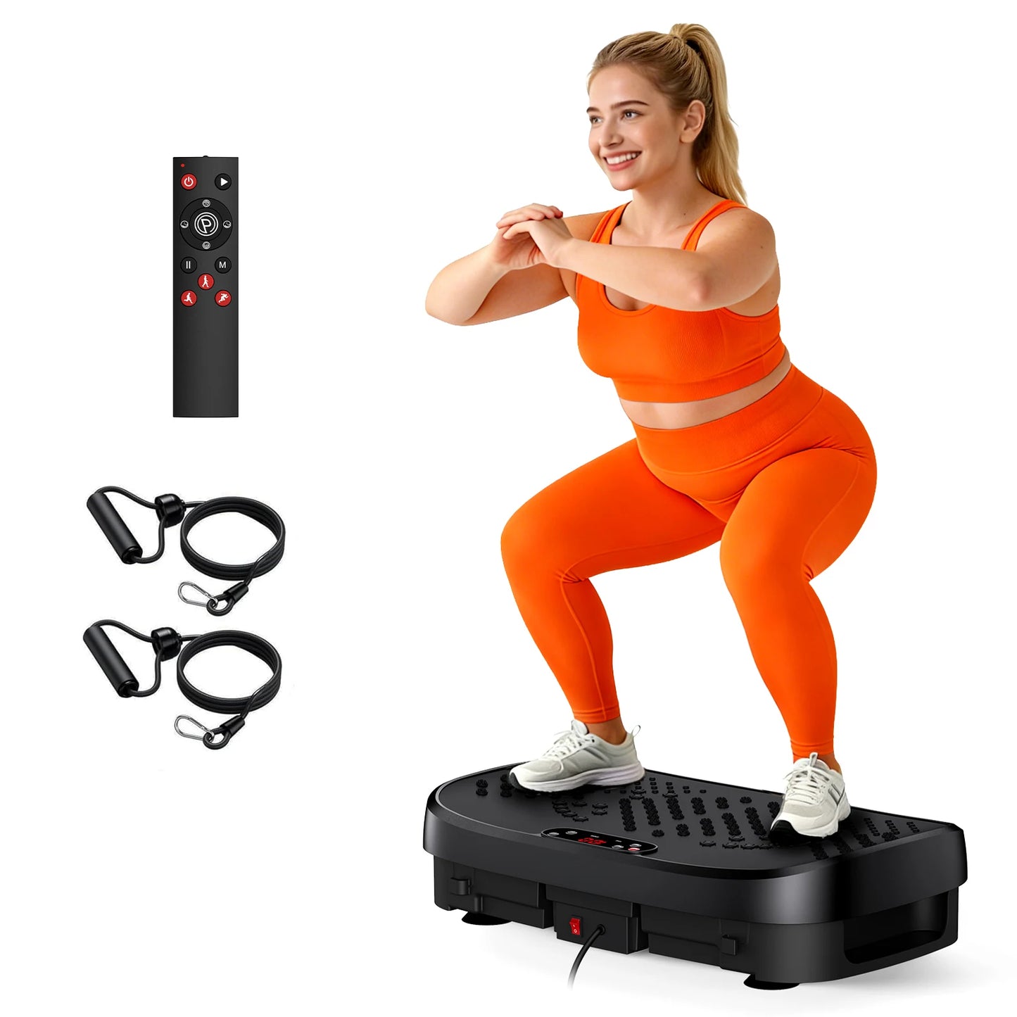 Vibration Plate Fat Burning Machine 120 Levels Quiet Operation