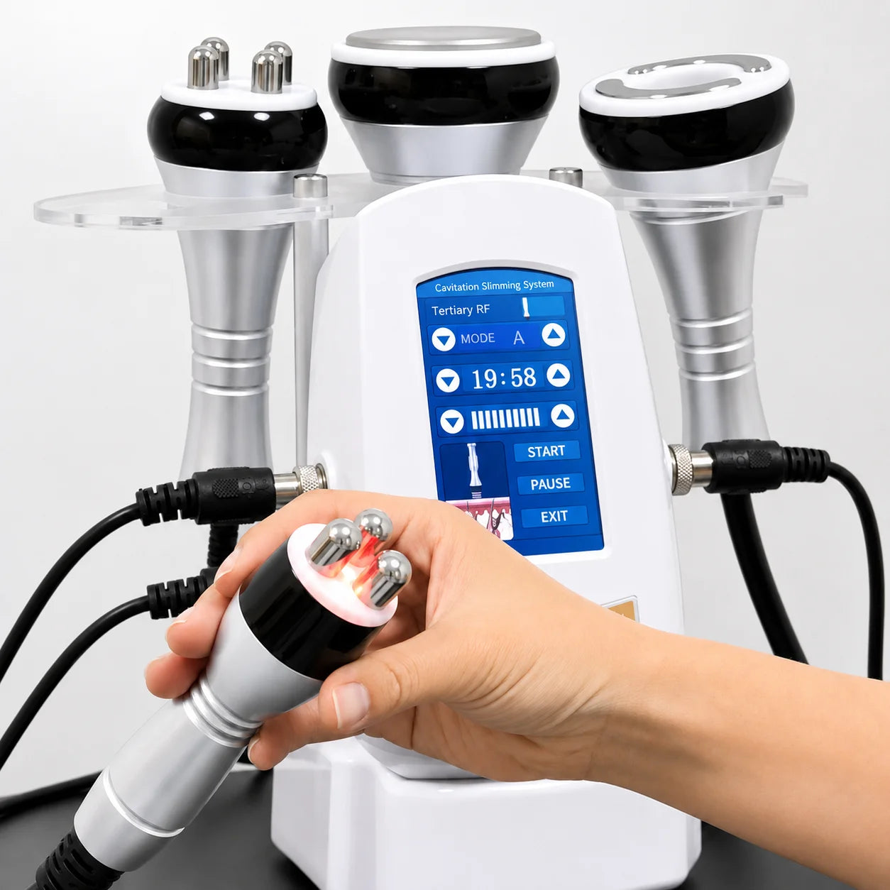 Professional 40Khz Cavitation Machine for Body Slimming And Fat Burning with RF Massage Shaping Device Overseas Warehouse Shipme