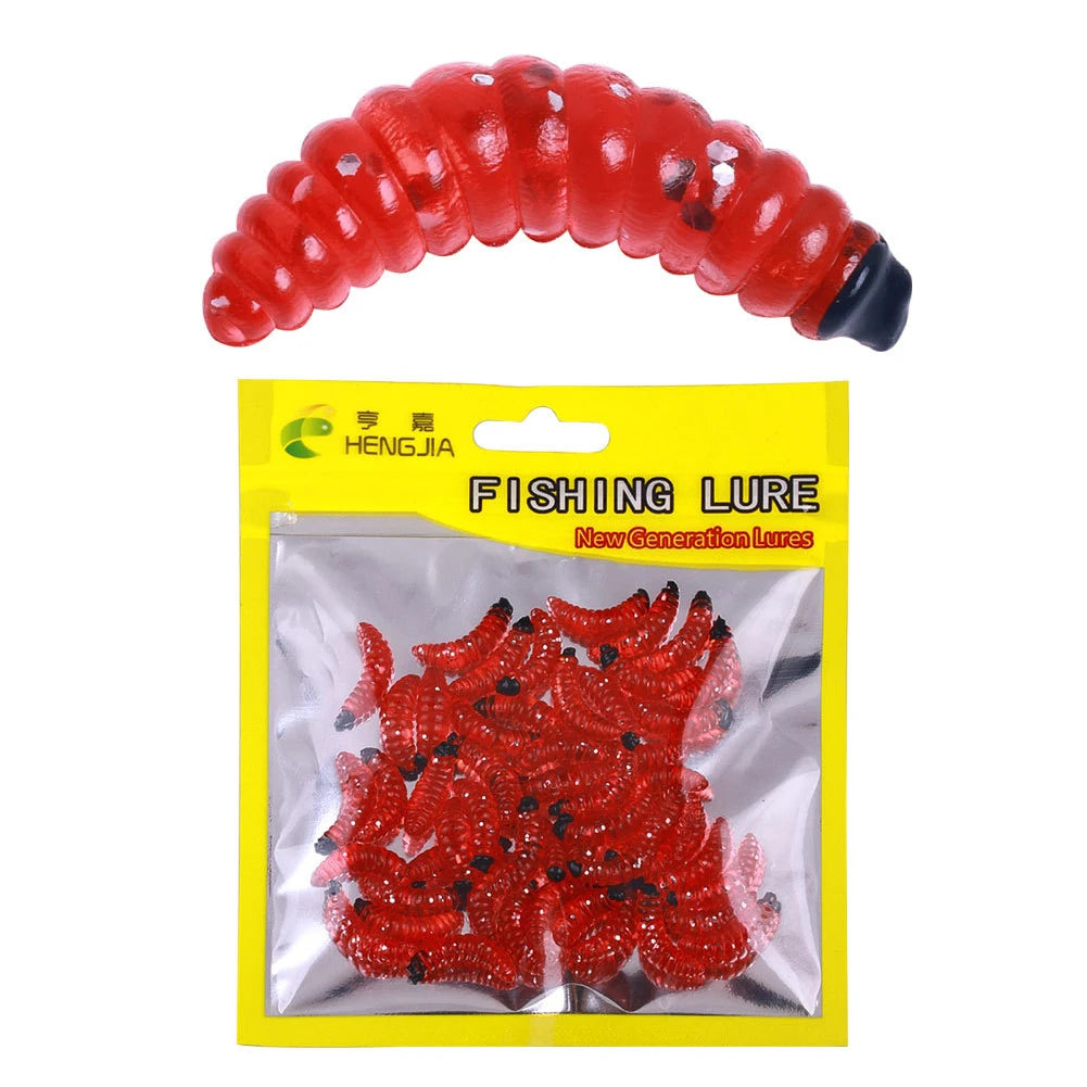 Shunmaii Maggot Grub Soft Fishing Lure