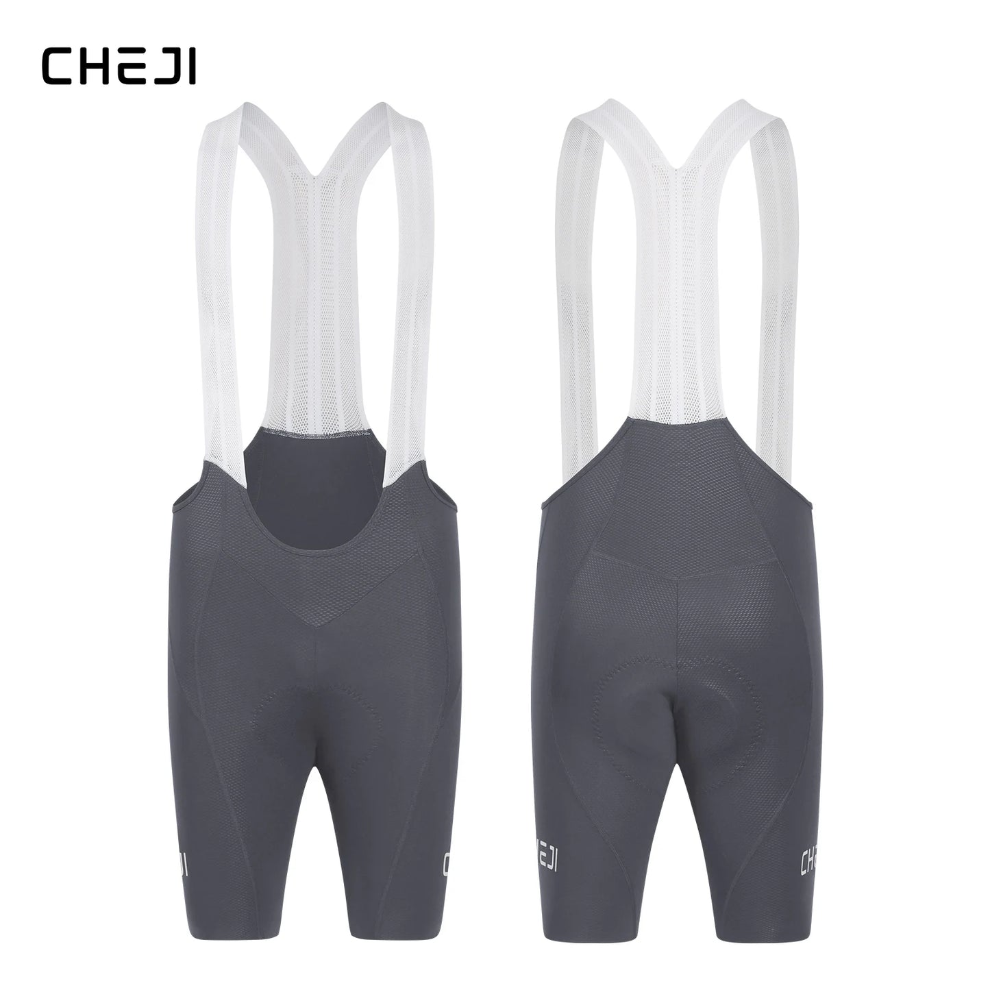 Cheji Men's Cycling Bib Shorts Seamless Breathable And Quick Drying