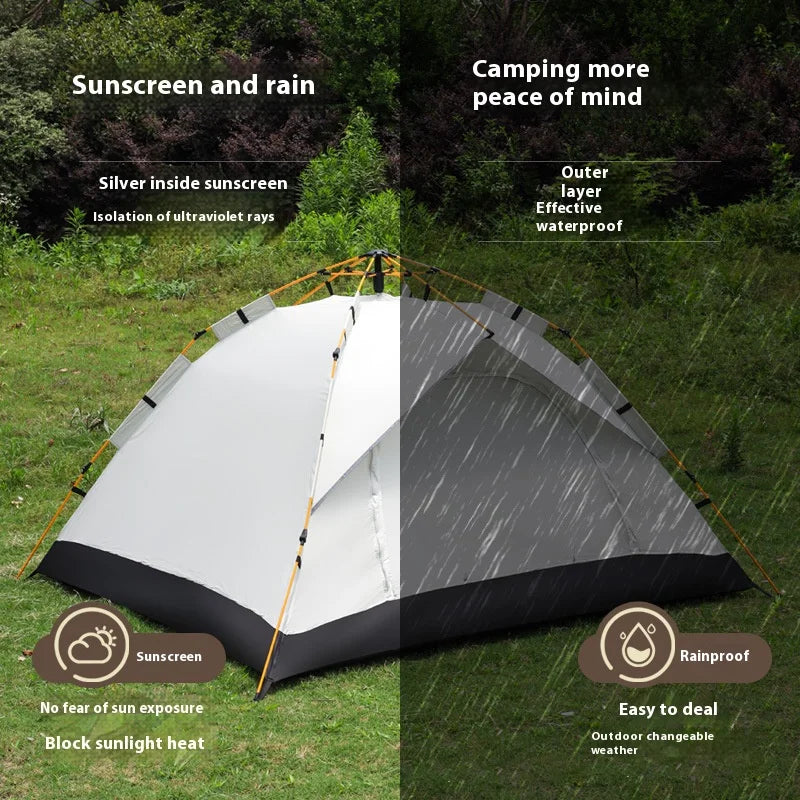 Pakicetus Automatic Pop Up Camping Tent With Rainproof Protection