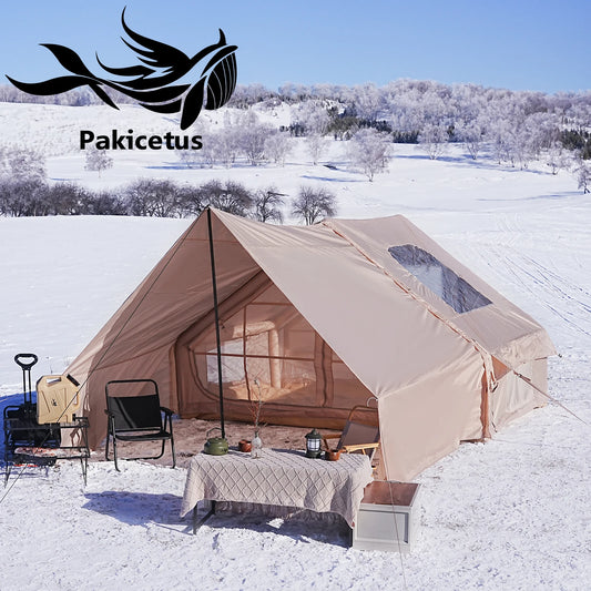 Pakicetus Inflatable Glamping Tent With Roof Window For Easy Camping